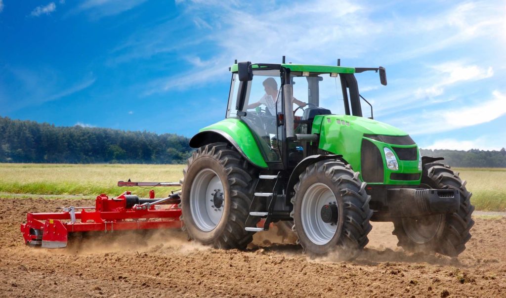 Moteur rénove pour tracteur